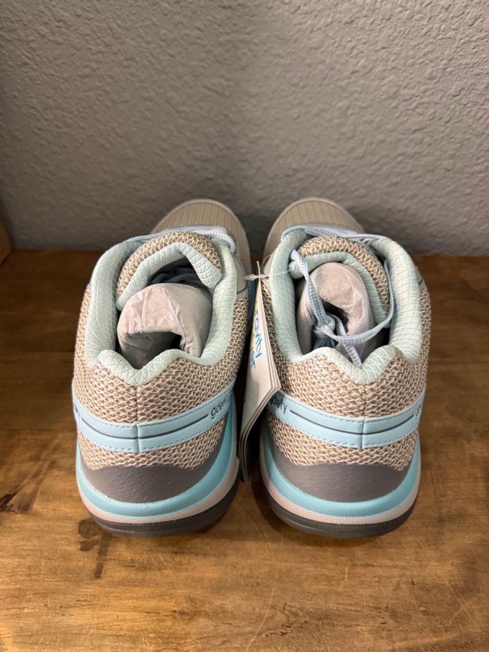Gdefy Mighty Walk Women's Light Blue & Gray Walking Sneakers size 9.5 - Picture 4 of 8